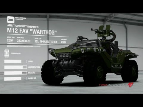 Forza Motorsport 4 - Halo Warthog Interview