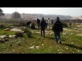 Bil'in weekly demonstration against the wall (separation barrier). Jan. 26th 2013