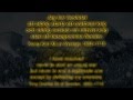 Sabaton - Carolus Rex SV (Lyrics Svenska & English)