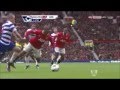 Ashley young dive 08/04/2012 Man united 2-0 QPR.wmv