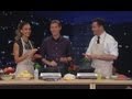 Chef Bobby Flay Cooking Burgers on Jimmy Kimmel Live PART 1