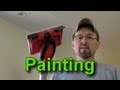 How to Use a Paint Edger and Paint a Wall with a Vaulted Ceiling