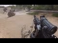 U.S. Army Patrol Ambushed in Panjwai District Kandahar - Helmet Cam Firefight