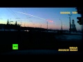 Russian meteor explosion: Spectacular dash cam video of meteorite fireball falling in Urals