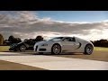 Pagani Zonda F vs Bugatti Veyron drag race - Top Gear - BBC