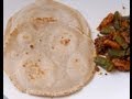 Jowar Ki Bhakri - roti of sorghum flour