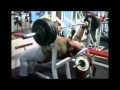 Arnold used to bench press like this...........NOT.