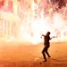 On Wednesday, protesters in Istanbul clashed with the riot police, though some calm returned.