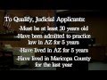 Merit Selection: How Judges are Appointed in Maricopa County