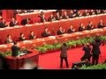 Live NPC,Xi Jinping appreciated Hu Jintao's contribution 实拍习近平感谢胡锦涛卓越功勋