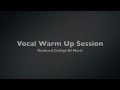 Singing Lessons - Vocal Warm Up Exercises