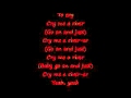 Cry Me a River-Justin Timberlake Lyrics