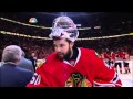 Brent Seabrook OT goal 2-1, handshakes. May 29 2013 Detroit Red Wings vs Chicago Blackhawks NHL