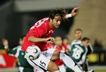 Egyptian Ahmed "Mido" Hossam, of English team Tottenham Hotspurs