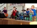 Enter Sandman Metallica by The Mini Band  8 to 10 years old