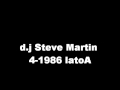 d j Steve Martin 4 1986  lato A disco dance