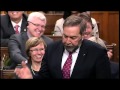 Tom Mulcair attacks Diane Finley on employment insurance