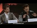 Tom Hiddleston,Chris Hemsworth and Kenneth Branagh at Thor Press Conference (11/04/2011)