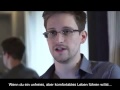 Das Interview mit dem NSA Whistleblower Edward Snowden über PRISM - Deutsch