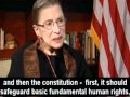 US Supreme Court Justice Ginsburg Tells  Egyptians Don't Look to The Old US Constitution