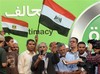 The Muslim Brotherhood's General Guide Mohammed Badie speaks onstage as military helicopters fly overhead before tens of thousands of supporters in Cairo, Egypt, Friday, July 5, 2013, his first in public speech since president Mohammed Morsi's ouster.