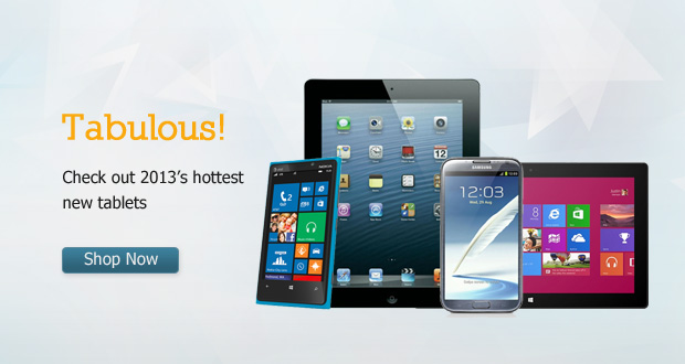 Tabulous! Check out 2013's hottest new tablets