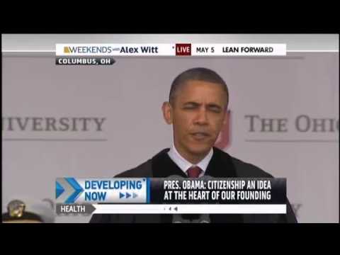 Barack Obama FULL Ohio State Commencement Speech - May 5, 2013