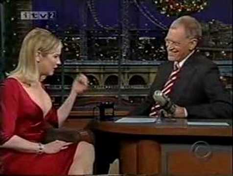 Renee Zellweger on Letterman--Cold Mountain--Part 1