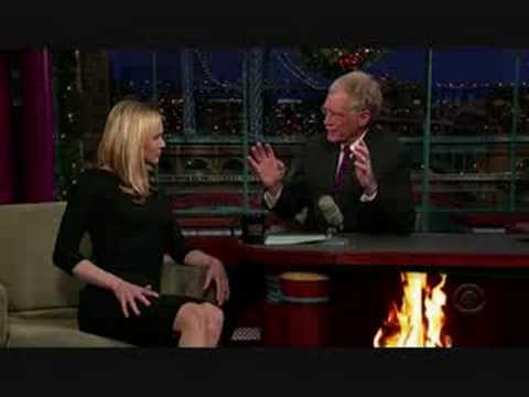 Renee Zellweger on Letterman