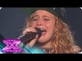 Beatrice Miller Sings for Survival - THE X FACTOR USA 2012