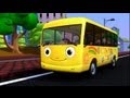 Wheels On The Bus - Nursery Rhymes. HD Version