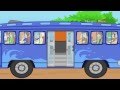 English Nursery Rhymes - Wheels on the Bus - English Cartoon Nursery Rhymes