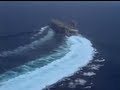 CVN-75 USS Harry S. Truman High Speed Turn / 船体を大きく傾けて旋回する米空母