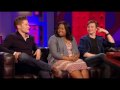 Glee's Matt, Amber and Chris interview on Jonathan Ross Part 1/2