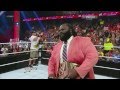 Mark Henry fools WWE Universe (Mark Henry Retirement-Mark Henry Retires) RAW 06/17/13