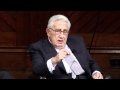 A Conversation with Henry Kissinger