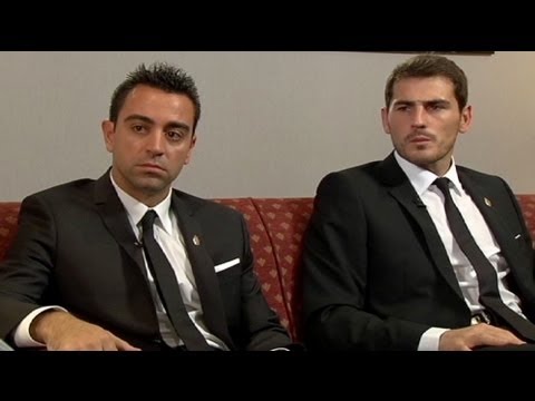 euronews interview - Iker Casillas and Xavi Hernandez, the Princes of Sport