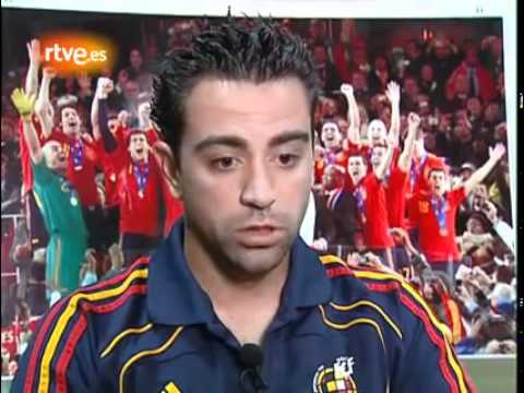 Xavi: 103 caps for Spain