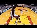 LeBron James' BIG block, assist & dunk in Game 2!