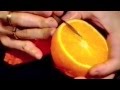 Orange Flower - Beginner's Lesson 14 by Mutita Art of Fruit & Vegetable Carving