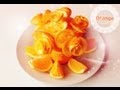 Art In Orange Show 《Made Easy Tutorial》 Fruit Carving Orange Rose Flowers