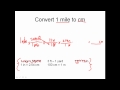 Solving Dimensional Analysis Problems - Unit Conversion Problems Made Easy!