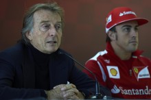 
Angespannte Stimmung: Luca di Montezemolo (l.) gefällt die Kritik von Fernando Alonso gar nicht
