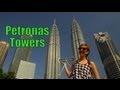 Petronas Towers in Kuala Lumpur, Malaysia (Menara Petronas Twin Towers)