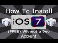 How To Install NEW iOS 7 Beta 4 (FREE) Without A Dev Account Or UDID