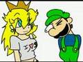 Luigi and Peach Having sex.