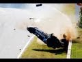 ALMS 2012 - Nissan Deltawing Big Crash During Testing At Road Atlanta