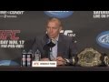 UFC 154 Press Announcement