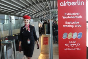 Air Berlin eröffnet neuen Wartebereich