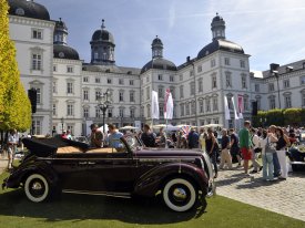 Erklärung: Schloss Bensberg Classic, oldtimer, auto, car